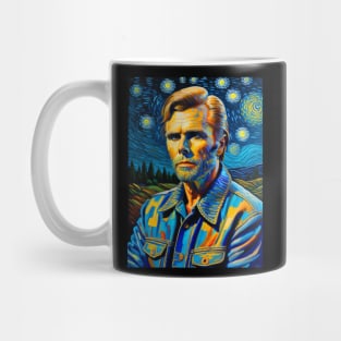 George Jones at starry night Mug